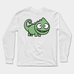 Funny Chameleon Long Sleeve T-Shirt